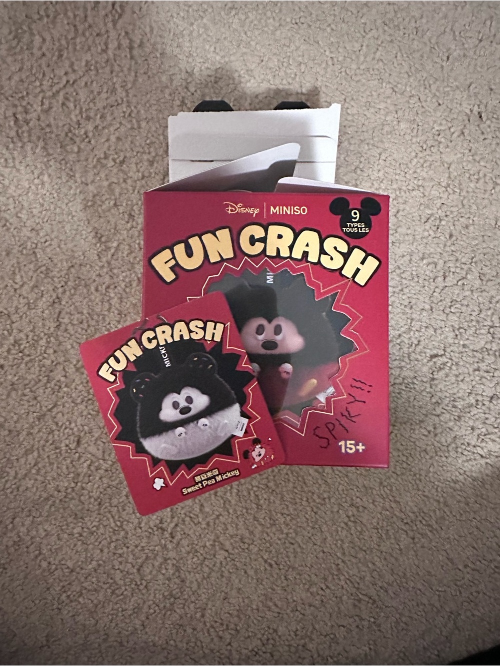 Miniso Fun Crash Plush Mickey